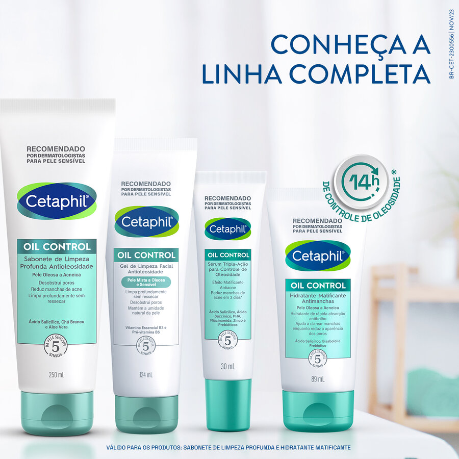 CETAPHIL OIL CONTROL HIDRATANTE MATIFICANTE ANTIMANCHAS COM 89ML 5